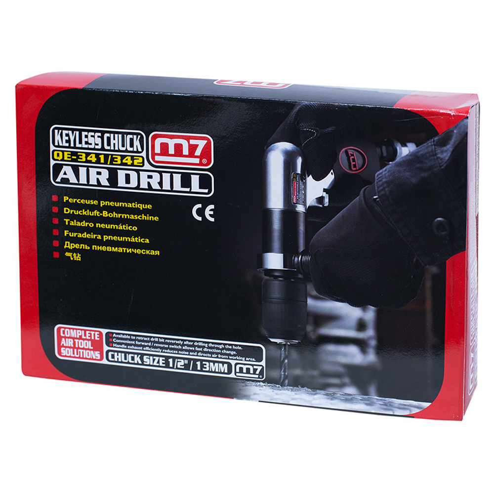 MIGHTY SEVEN (QE-341) Дрель пневматическая 800 об/мин