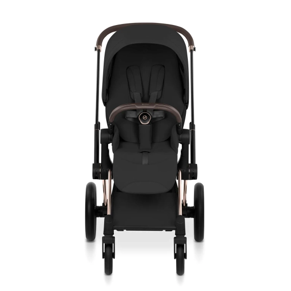 Детская коляска Cybex Priam V Style 2 в 1 Sepia Black на шасси Rosegold