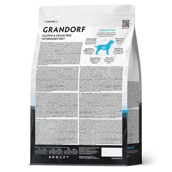 GRANDORF VET Беззерновой сухой корм для собак с заболеваниями кожи
