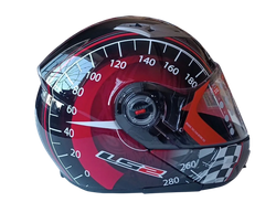 Шлем LS2 FF370 Чёрный/красный