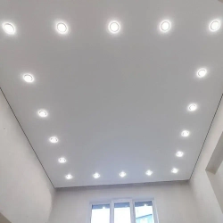 (10 шт.)Светильник встраиваемый Ecola GX53 H4 Белый 38x106