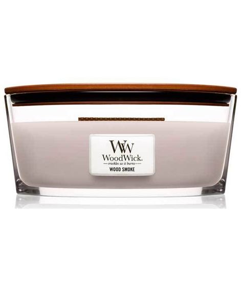 Древесный дым, ароматическая свеча эллипс, WoodWick