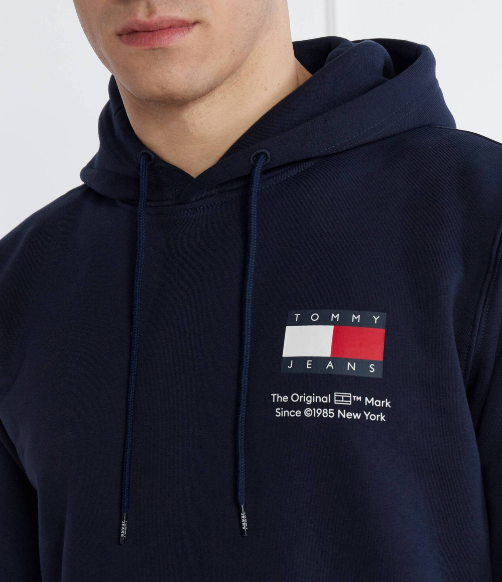 Худи ESSENTIAL FLAG HOOD EXT Tommy Jeans - темно-синий(DM0DM18418)