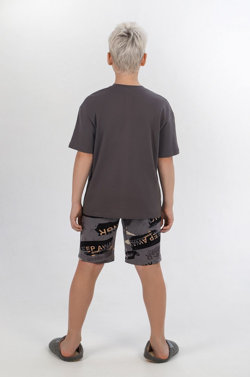 Костюм для мальчика Гранж-2 Виотекс СЕРЫЙ