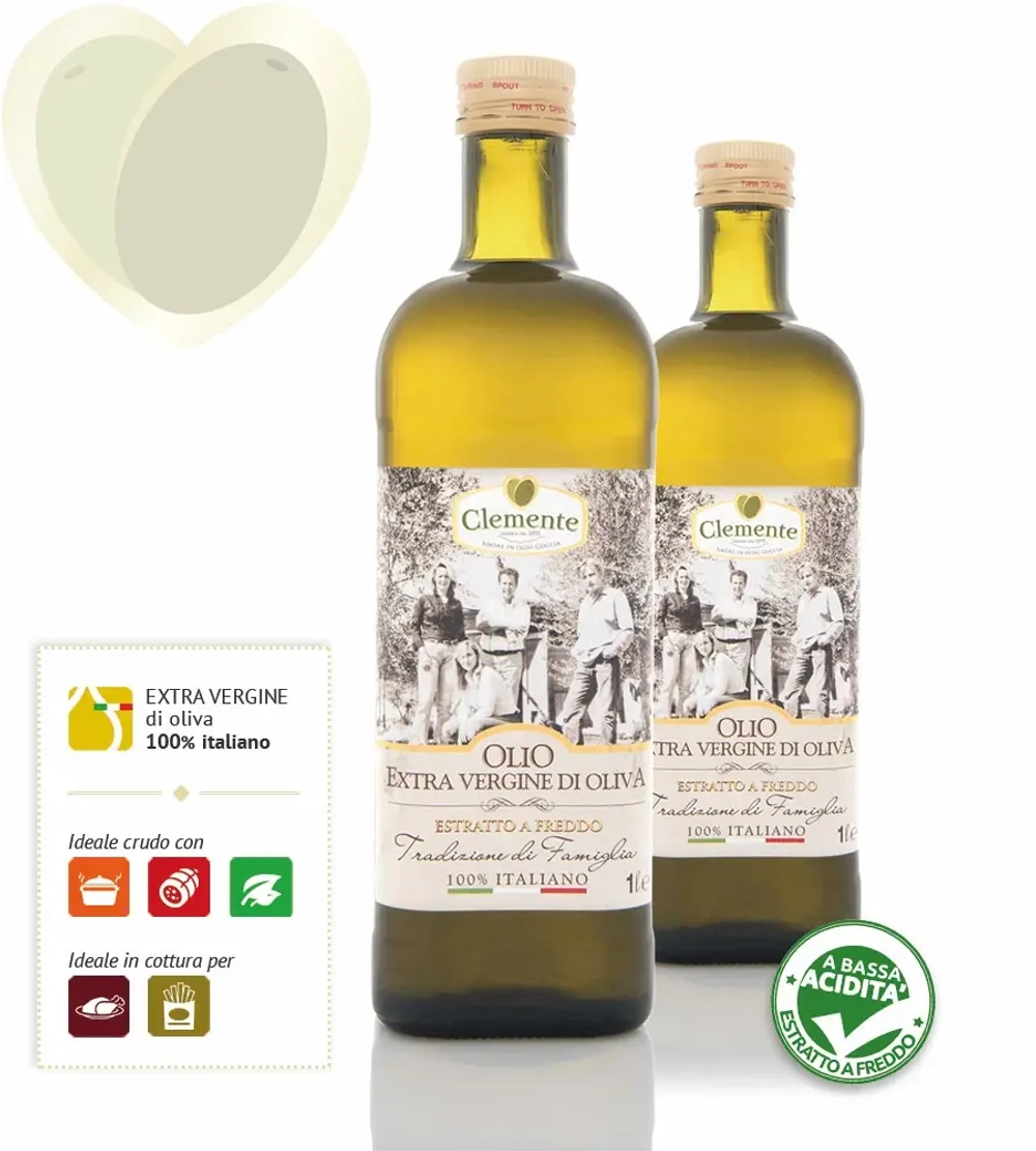Оливковое масло Clemente "Tradizione di Famiglia" Extra Virgin 0,5 л, Италия