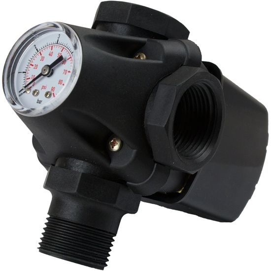 Реле давления с манометром AquaTim PS-04A