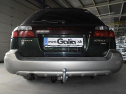Фаркоп оцинкованный Galia S047A для Subaru Legacy Station Wagon (BE/BH) 1999-2003, Subaru Outback 4WD 1999-2003(паспорт и сертификат в комплекте)(без электрики)