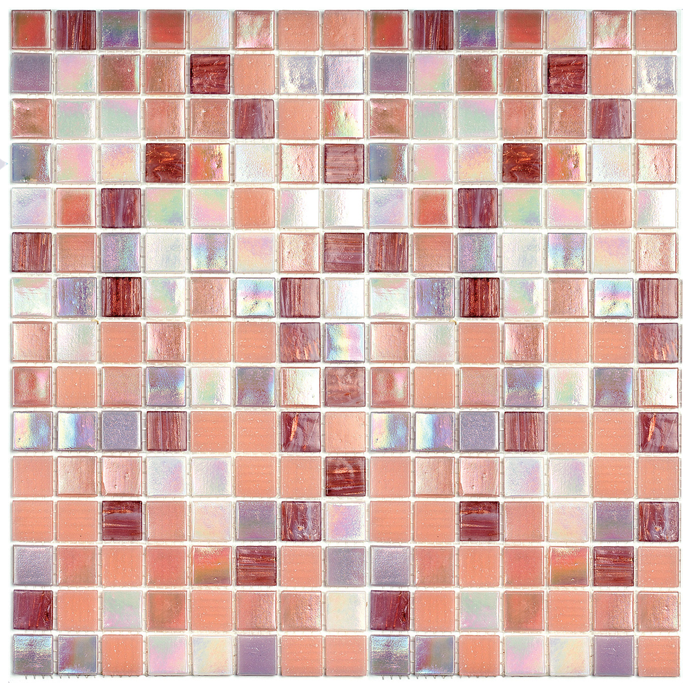 Мозаика стеклянная Flamingo/Фламинго (20х20) 327х327х4 мм