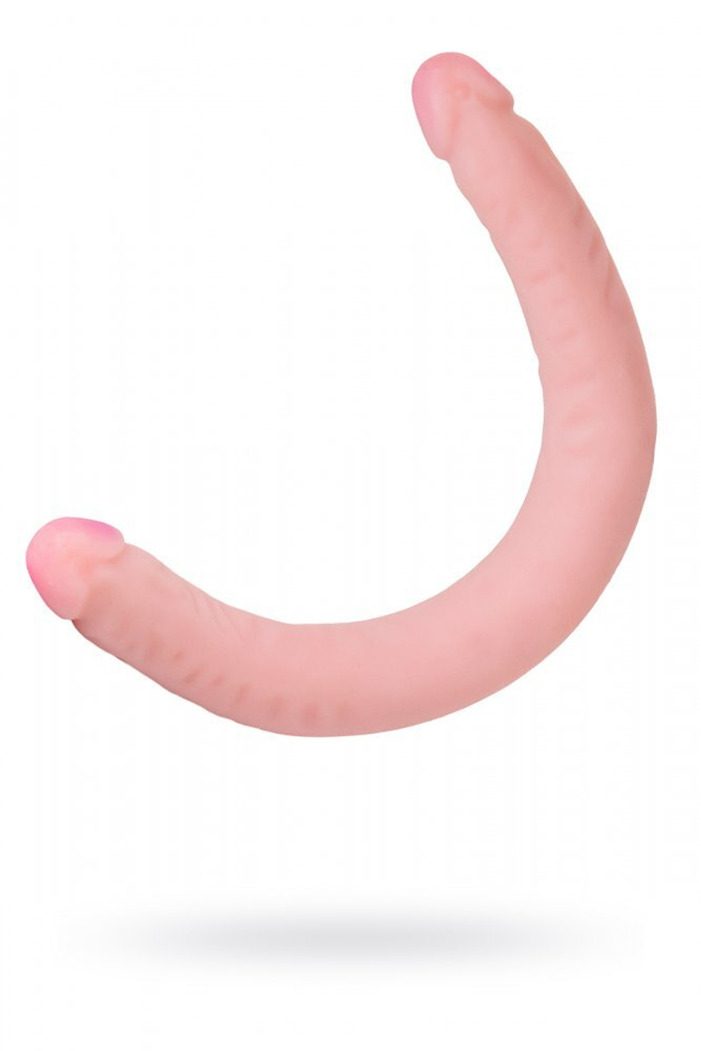 Фаллоимитатор реалистичный двойной Lesbi из киберкожи 43 см