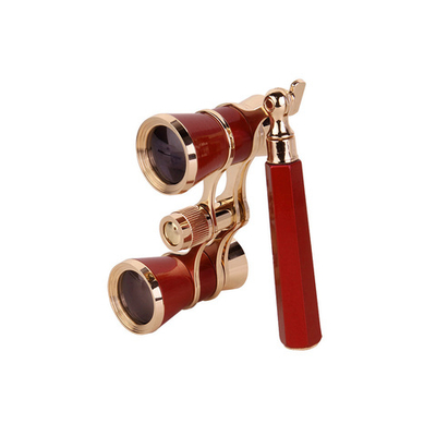 Бинокль БГЦ 3*25 E08(красный лорнет)