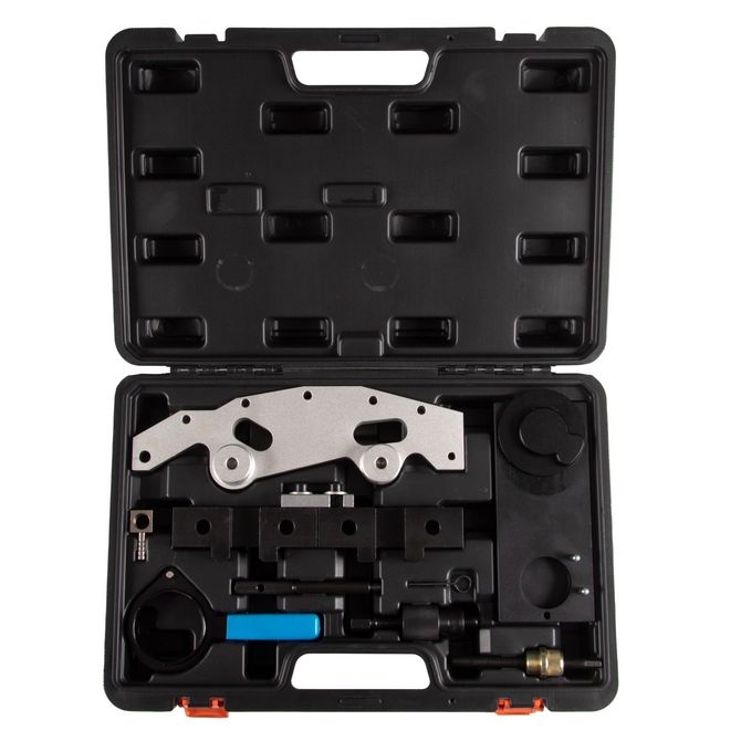 AFFIX (AF10321242C) Набор фиксаторов распредвала / коленвала, BMW M52TU/M54/M56, кейс, 9 предметов