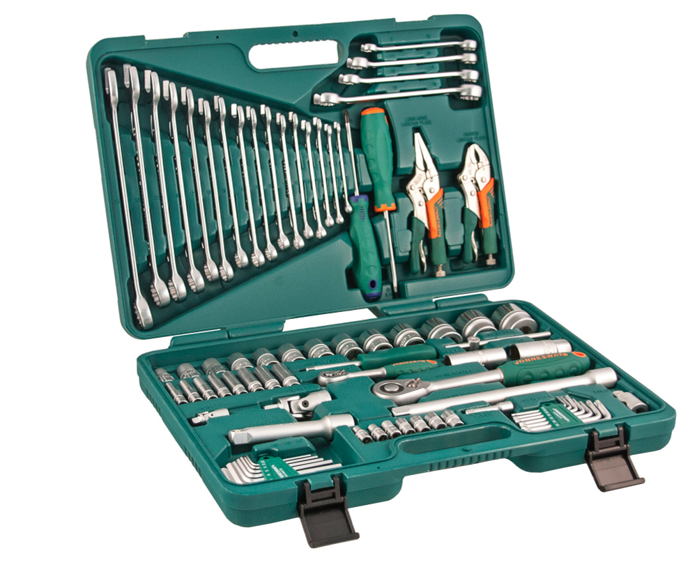 S04H52478S Набор инструмента универсальный 1/4", 1/2"DR, 78 предметов