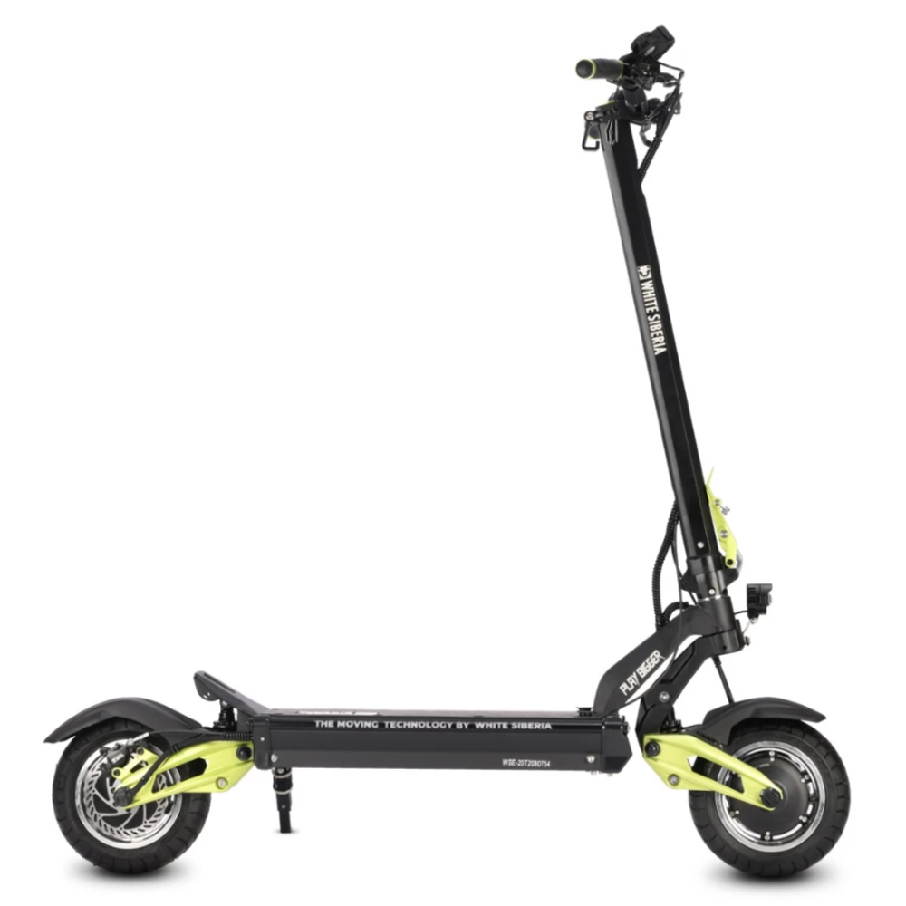 Электросамокат WHITE SIBERIA NERPA PRO 3600W Elka Green (зеленый)