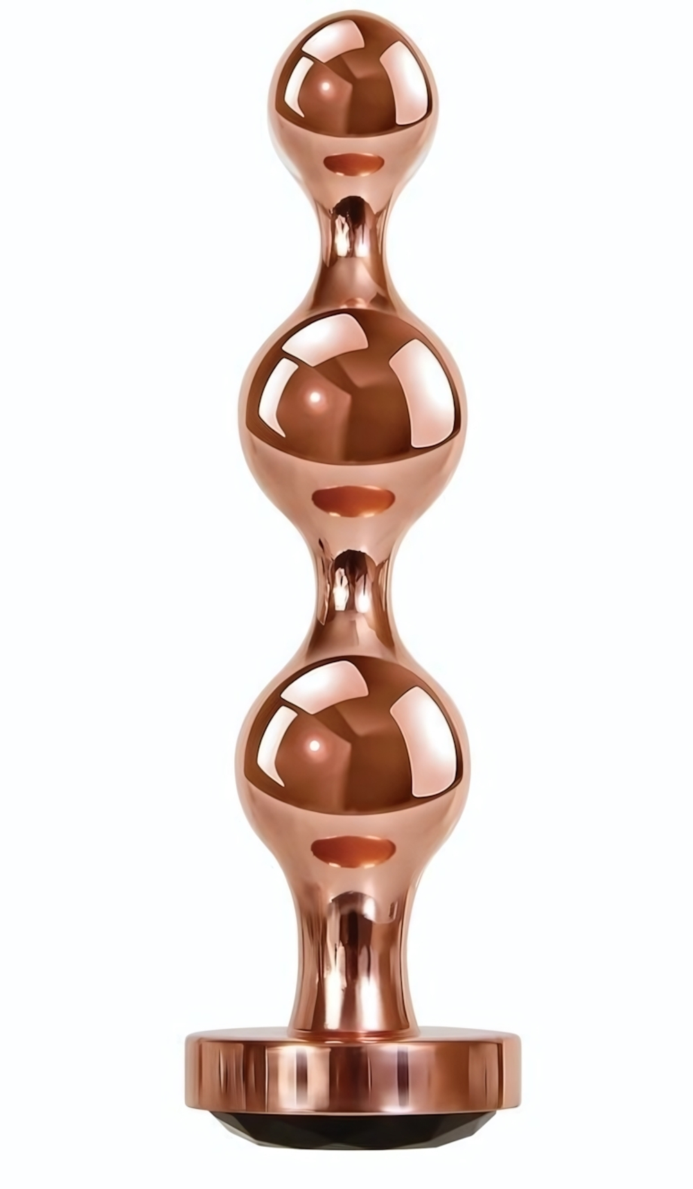 Золотистый анальный стимулятор-елочка Gold Digger Small - 10,5 см. (Цвет: золотистый)