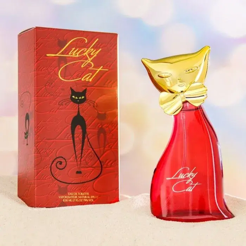 Туалетная вода для женщин КПК "CAT LUCKY " 50мл Россия