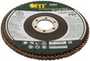 Диск наждачный лепестковый для УШМ, 125х22,2 мм, Р80 FIT IT 39554