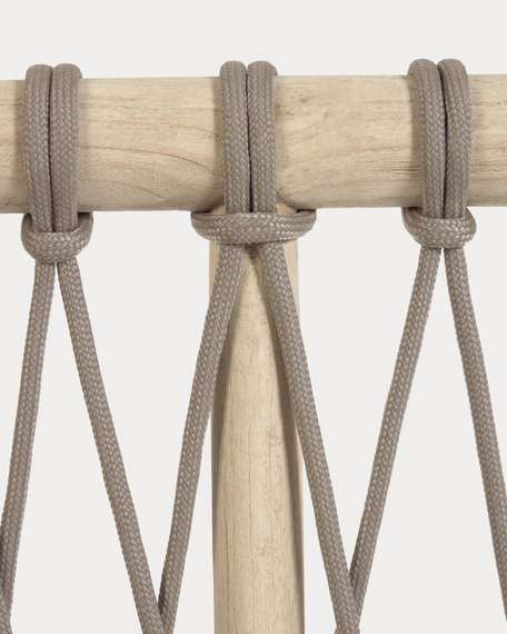 Изголовье подвесное Aberash из массива минди 165x60 см