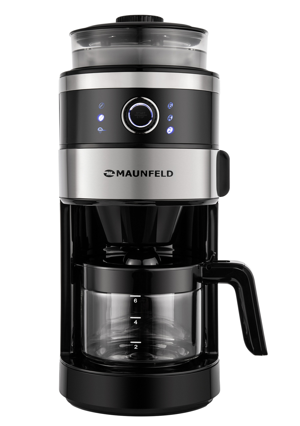 Кофемашина капельного типа MAUNFELD MF-731BK фото 3