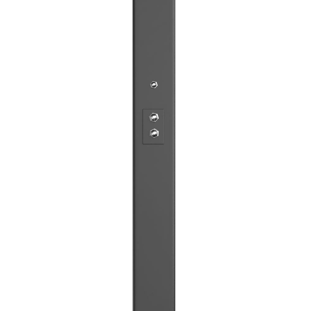 Баскетбольная стойка стационарная UNIX Line B-Stand-PC 72&quot;x42&quot; R45 H230-305 см