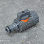 Переходник - соединитель для шлангов 3/4, с универсальной системой быстрой фиксации