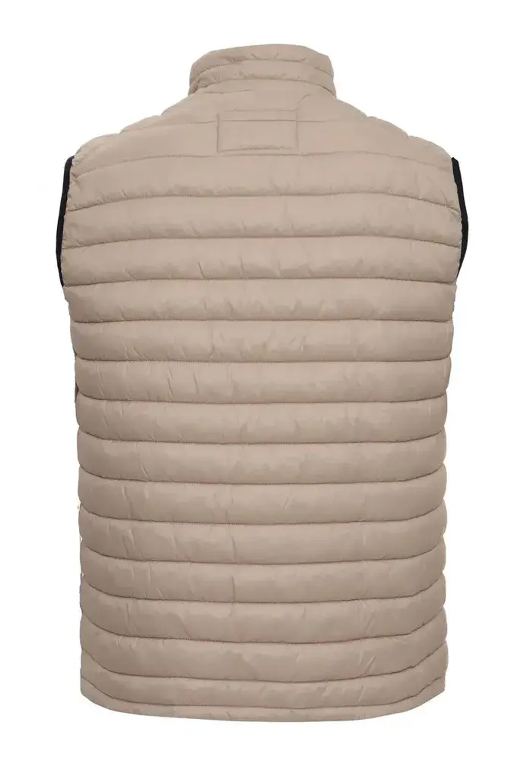 Жилет муж. KARL LAGERFELD 505403 бежевый полоса черно-белым