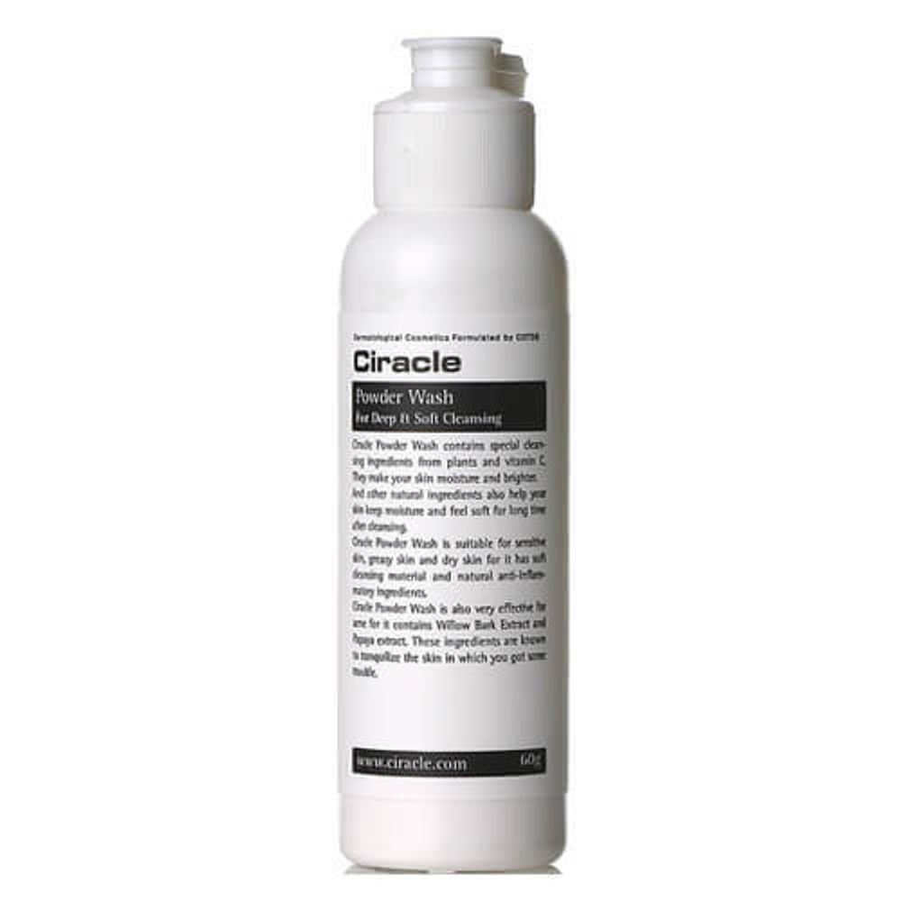 Ciracle Энзимная пудра для глубокого очищения кожи Powder Wash For Deep &amp; Soft Cleansing 60гр