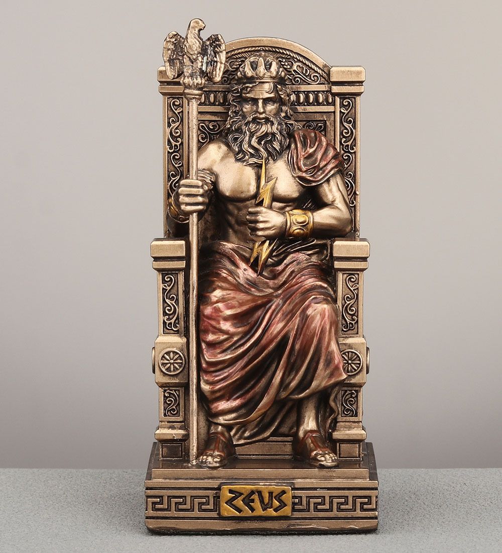 Veronese WS-1440 Статуэтка «Зевс на троне»