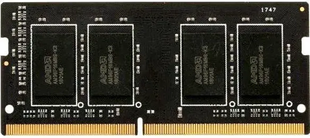 Оперативная память для ноутбука 4Gb DDR4 3200MHz AMD Radeon R9 Series SO-DIMM R944G3206S1S-U Retail