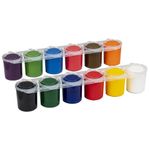 Краски акриловые по керамике и стеклу ОСТРОВ СОКРОВИЩ 12 цветов по 25 мл, 191698