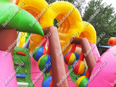 Полоса препятствий "Мишки" 21*4*6 м