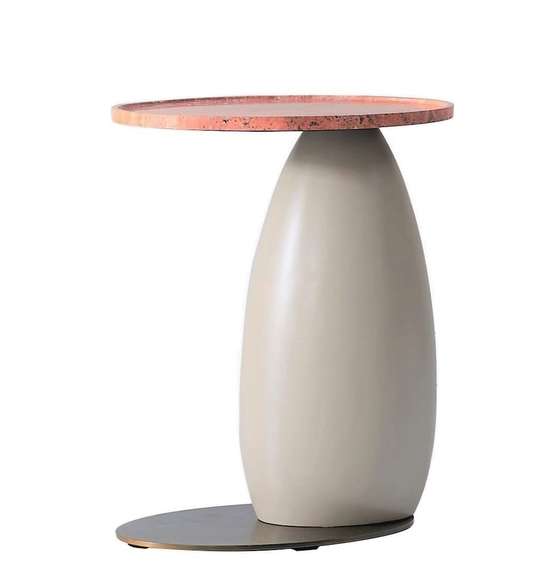 Журнальный столик 4609, 45х51 см, оранжевый 