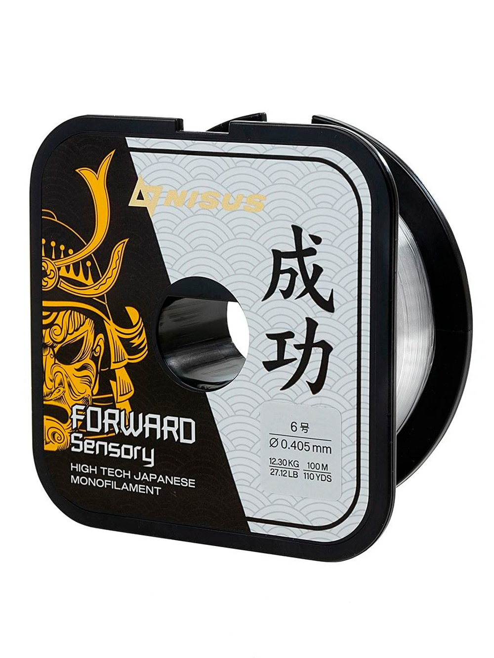 Леска для рыбалки Nisus FORWARD Sensory Nylon Transparent 0,261mm/100m (N-FS-0261-100)