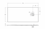 Душевой поддон BelBagno UNO 170х80 белый