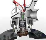 Сетевая угловая шлифовальная машина BOSCH GWX 19-125 S X-LOCK 06017C8002