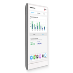 Монитор домофона BT-W081P/TH вид сбоку