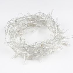 ULD-S1000-090-STA MULTI IP20 Гирлянда светодиодная. 10м. 90 светодиодов. Разноцветный свет. Провод прозрачный. ТМ Uniel