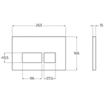 Инсталляция BelBagno BB026/BB041CR с клавишей смыва Хром глянцевый