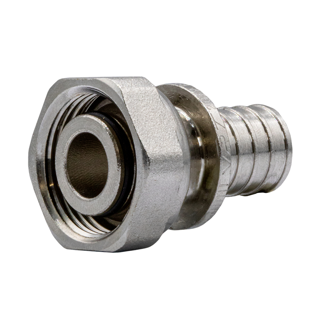 Муфта аксиальная с накидной гайкой 20 (2,8) х 3/4''(евроконус) с внутренней резьбой VRT®