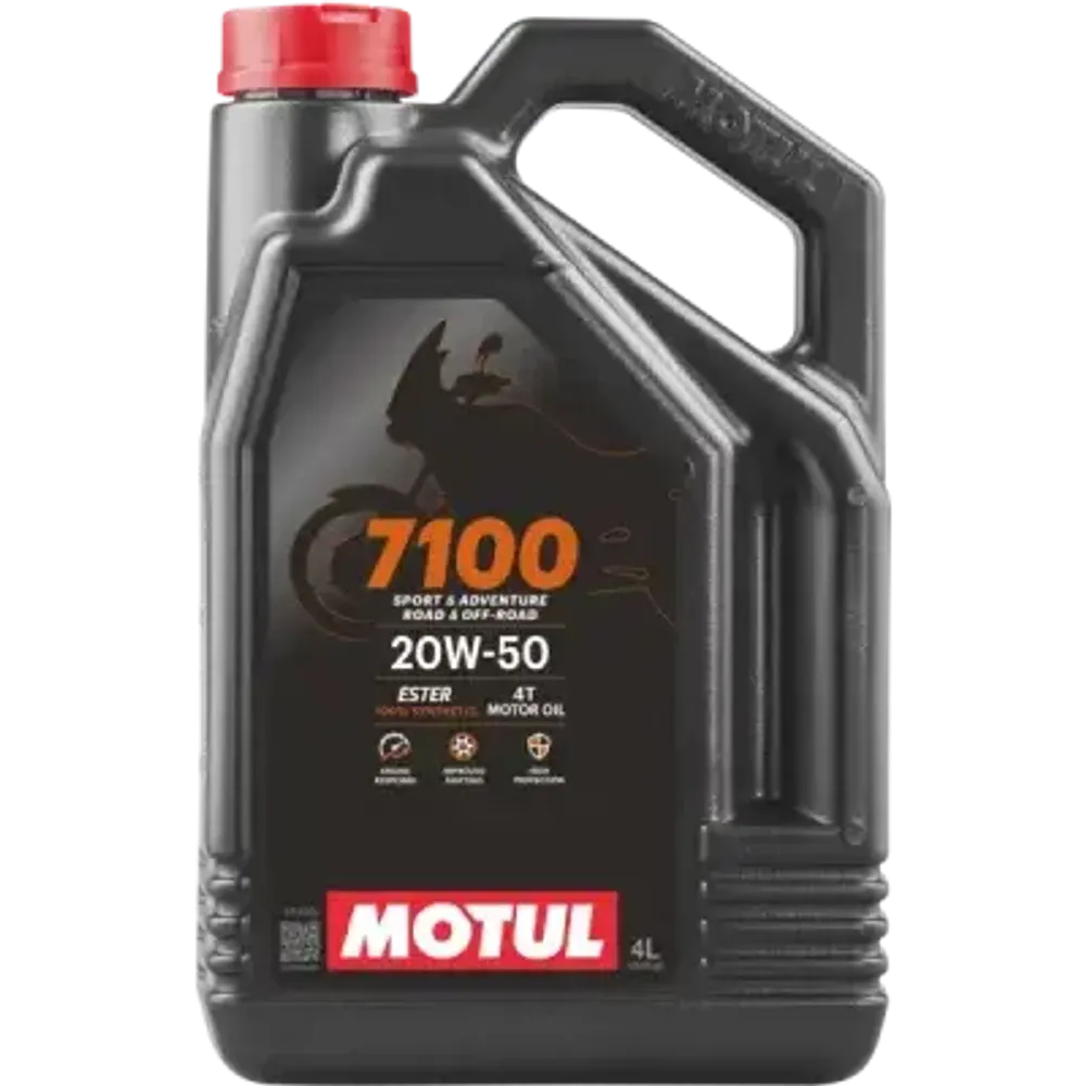 Моторное масло Motul 7100 4T SAE 20W-50 - 4л