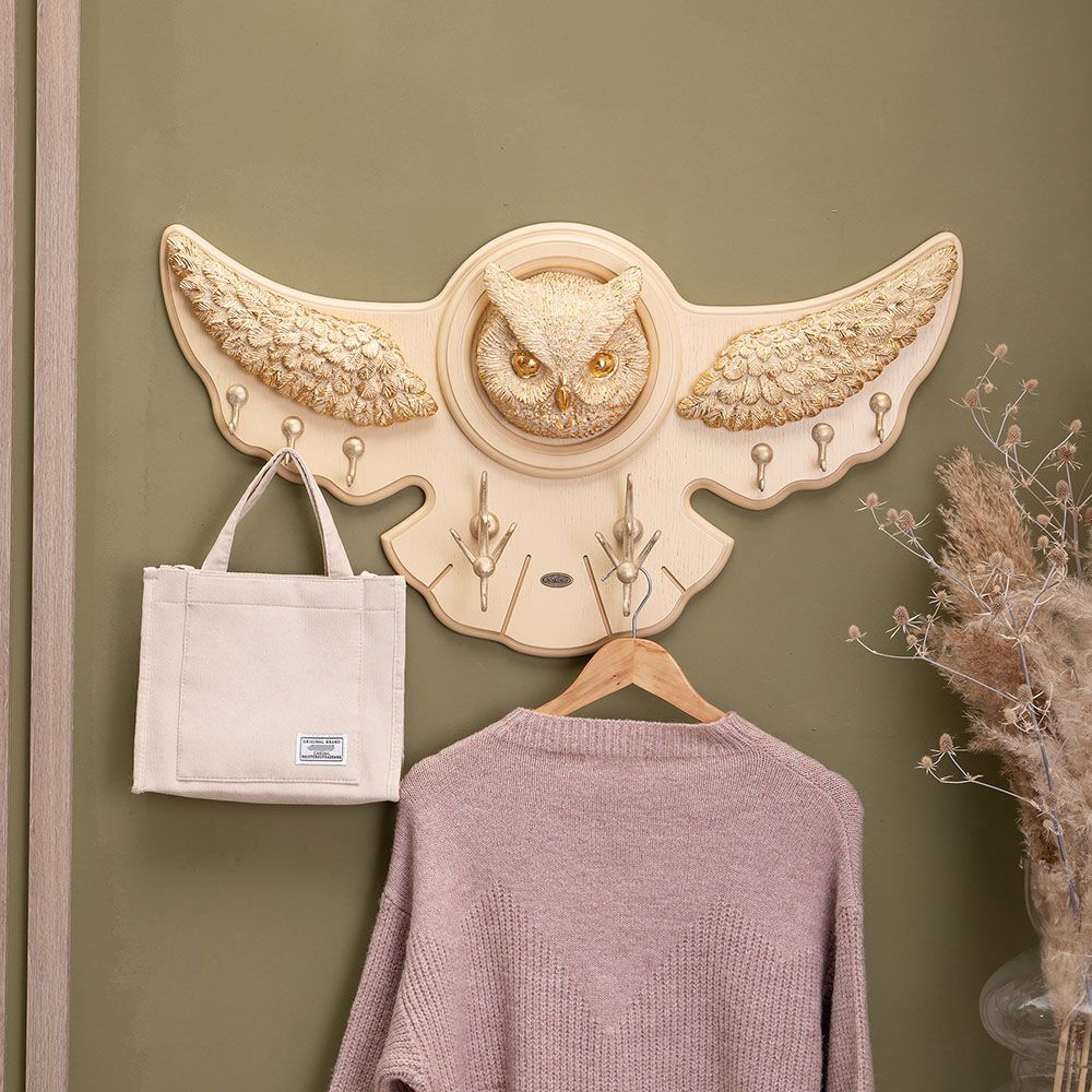 Вешалка настенная Bubo Айвори Антик Слоновая Кость