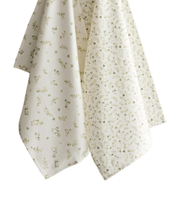 Zara Home кухонное полотенце из хлопка, цветочный мотив, 60 40 см (комплект 2 шт.) · 9232/026