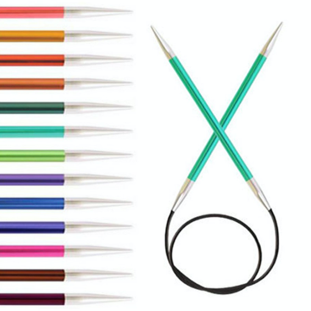 Спицы круговые KnitPro Zing