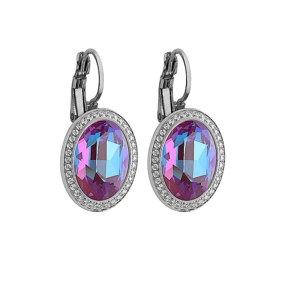 Серьги Qudo Tivola Burgundy Delite 311677 R/S