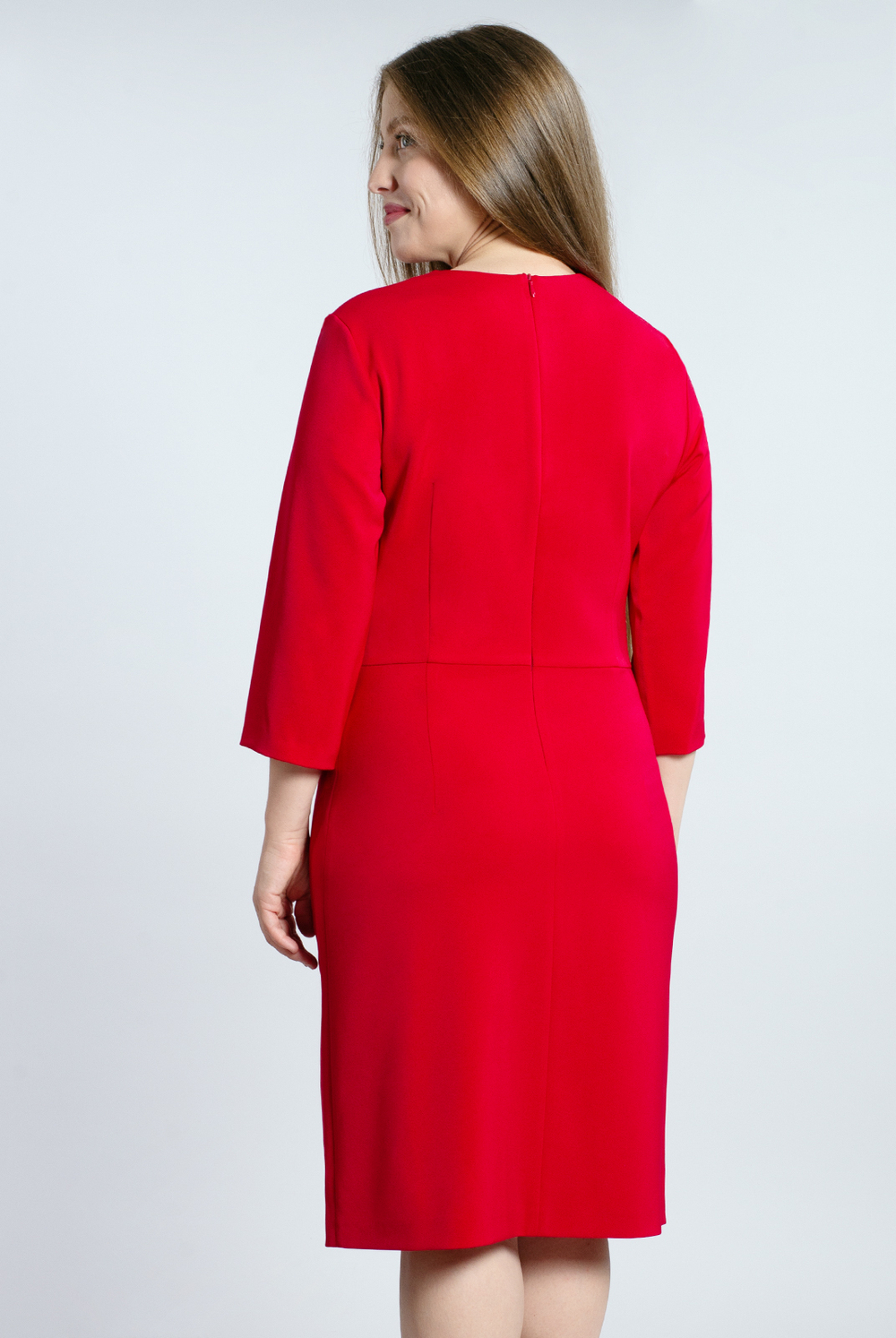 Коктейльное платье 3474зе, красный #184Ка053474зе