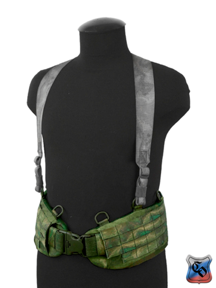 Пояс-основа SSO ВОИН MOLLE с пластиковым фастексом (Мох)