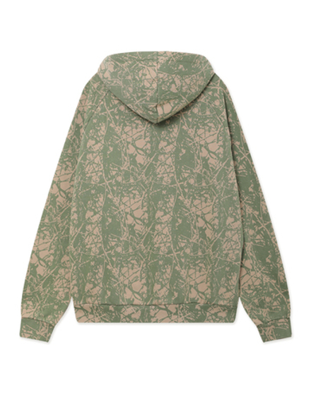 Мужская Толстовка Woods Camo Zip-thru