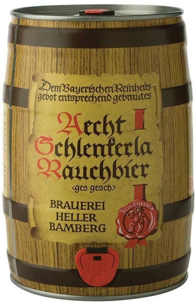 Пиво Шленкерла Раухбир Мерцен / Schlenkerla Rauchbier Marzen 5л - бочонок