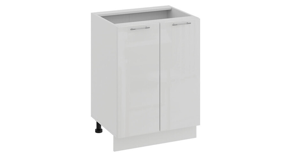 Корпус 1Н6 Шкаф кухонный с двумя дверьми (Белый) ТриЯ