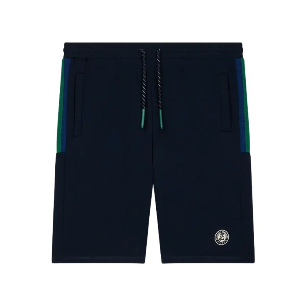 Мужские теннисные шорты Roland Garros Color Lines - navy blue