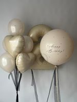 Воздушные шары на 2 годика для девочки №8676